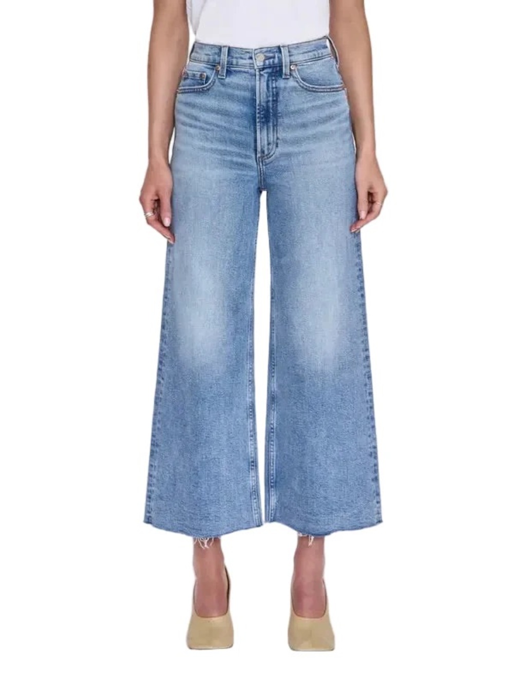 Lana Crop High Rise Jean - Bistro